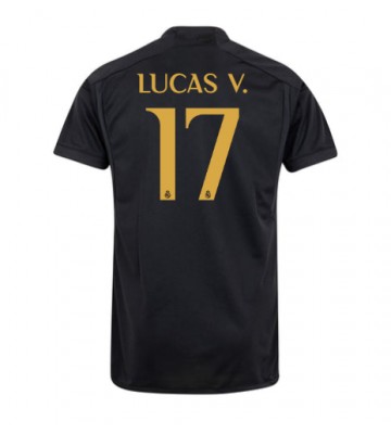 Real Madrid Lucas Vazquez #17 Tredje trøje 2023-24 Kort ærmer